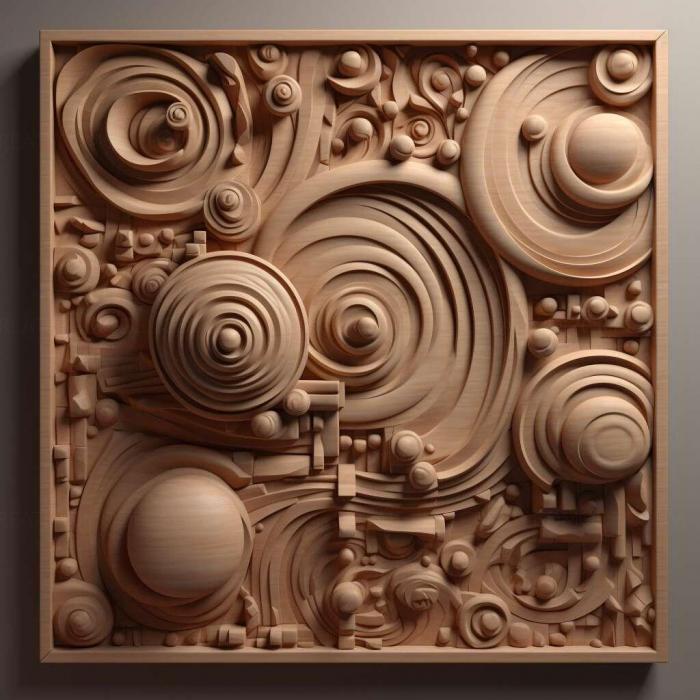 نموذج ثلاثي الأبعاد لآلة CNC 3D Art 